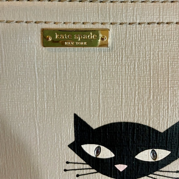 Kate Spade Jazz Things Up Cool Cats Tote (Storybook Lining) - Picture 3 of 10